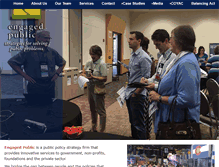 Tablet Screenshot of engagedpublic.com
